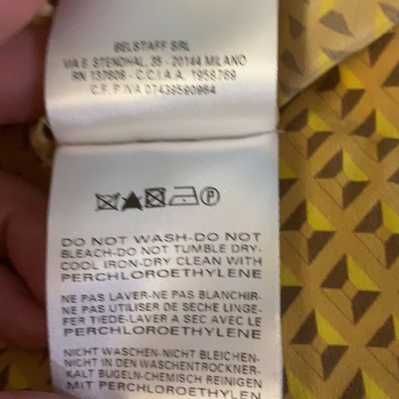 Pleated Short Sleeve Dress Marigold Size 6 NWT MSRP $2500 Belstaff 100% Silk - Picture 8 of 14